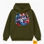 Áo Hoodie Phom Rộng USA Cờ Hoa Siêu Chất - Tự Do Định Hình Gu Riêng Bạn