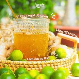 Combo 2 Hũ Tắc Gừng Mật Ong Lạc Yên Foods, Vị Chua Chua Cay Nhẹ Ngọt Thanh Tự Nhiên, Lành Tính