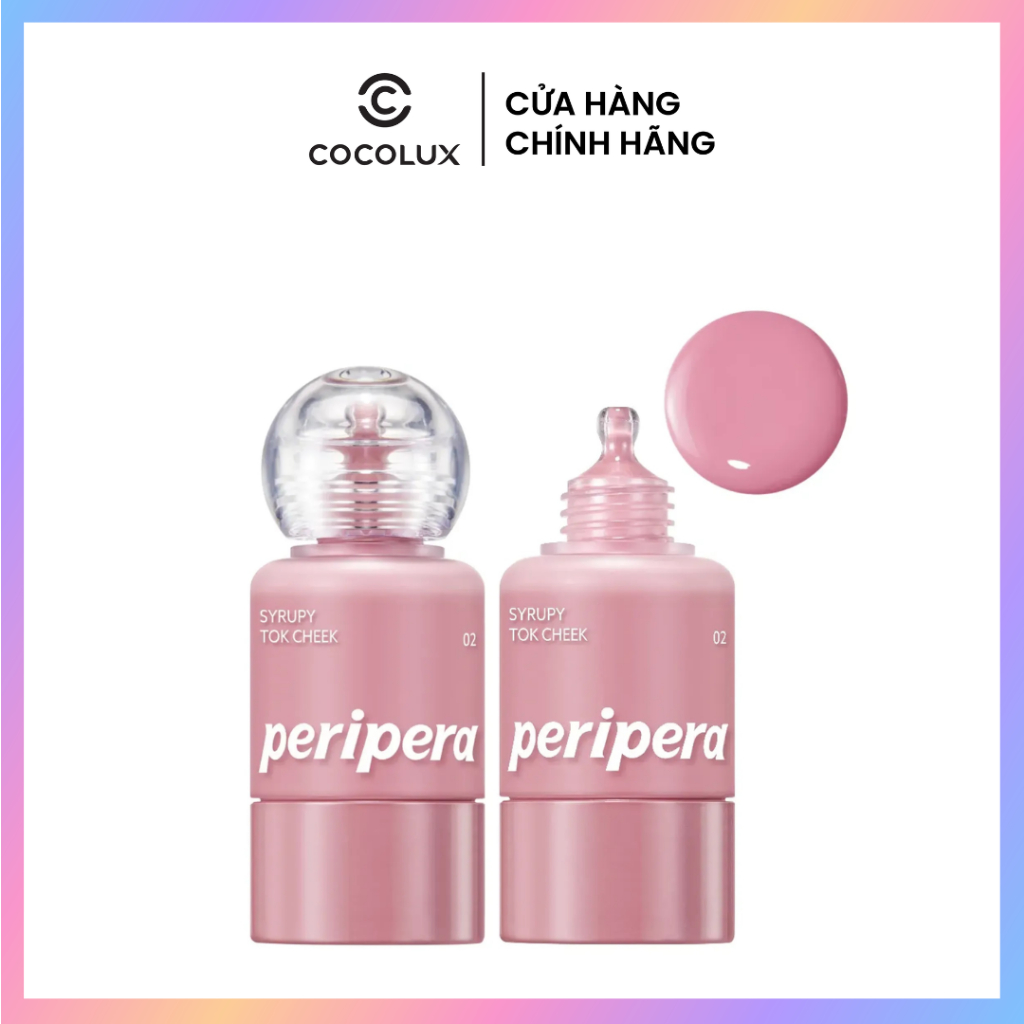 Phấn Má Peripera Syrupy Tok Cheek Dạng Kem Cocolux