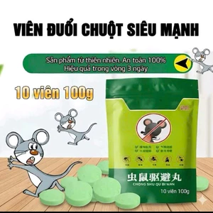 Viên Đuổi Chuột Hiệu Quả 365 Ngày, An Toàn Không Độc Hại