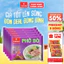 Set 5 Gói Phở Vị Bò/Gà/Chay Rau Nấm VIFON - Sợi Dai Mềm, Đậm Đà, 65g/Gói
