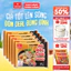 Set 5 Gói Mì Thịt Thật Thịt Bằm/Bò Cay/Riêu Cua VIFON - Thơm Ngon, 90g/Gói