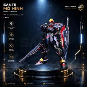 Mô Hình Model Kit Ultimate Lancelot - Knight of Ash của Moshow toys ( Lancelot Đen )