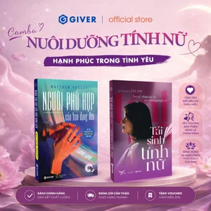 Sách - Combo 2 Cuốn: Người Phù Hợp Của Bạn Đang Đến & Tái Sinh Tính Nữ - GIVER Books