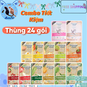 Pate Snappy Tom Trái Cây Cho Mèo 70g Mix Vị