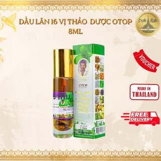 Dầu lăn 16 vị thảo  dược Otop - Dầu bà già Yatim - SHOP DẦU DOKRAK