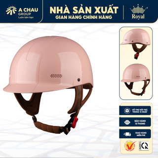 Mũ Bảo Hiểm Nửa Đầu M1 S04 BH 12 Tháng | Phong Cách Cổ Điển Sang Trọng, Đệm Da Êm | Nam Nữ Đi Xe Máy
