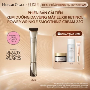 Kem dưỡng da cải thiện nếp nhăn sâu vùng Mắt - Môi - Mặt ELIXIR RETINOL POWER WRINKLE SMOOTHING CREAM