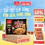 Thùng 30 Gói Mì Nhất Vị VIFON 80g Chuẩn Xuất Khẩu Châu Âu (Tôm Chua Cay / Gà Phô Mai)