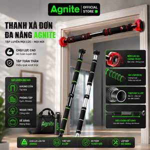 Xà đơn gắn cửa AGNITE treo tường cao cấp đa năng tập gym thể hình nhiều size