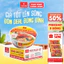 Thùng 12 Tô Bánh Đa Cua Tô VIFON 125gr/gói