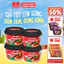 Set 4 Tô Mì Trộn Tương Đen/ Spaghetti/ Hải Sản VIFON Tiện Lợi 105gr/Tô