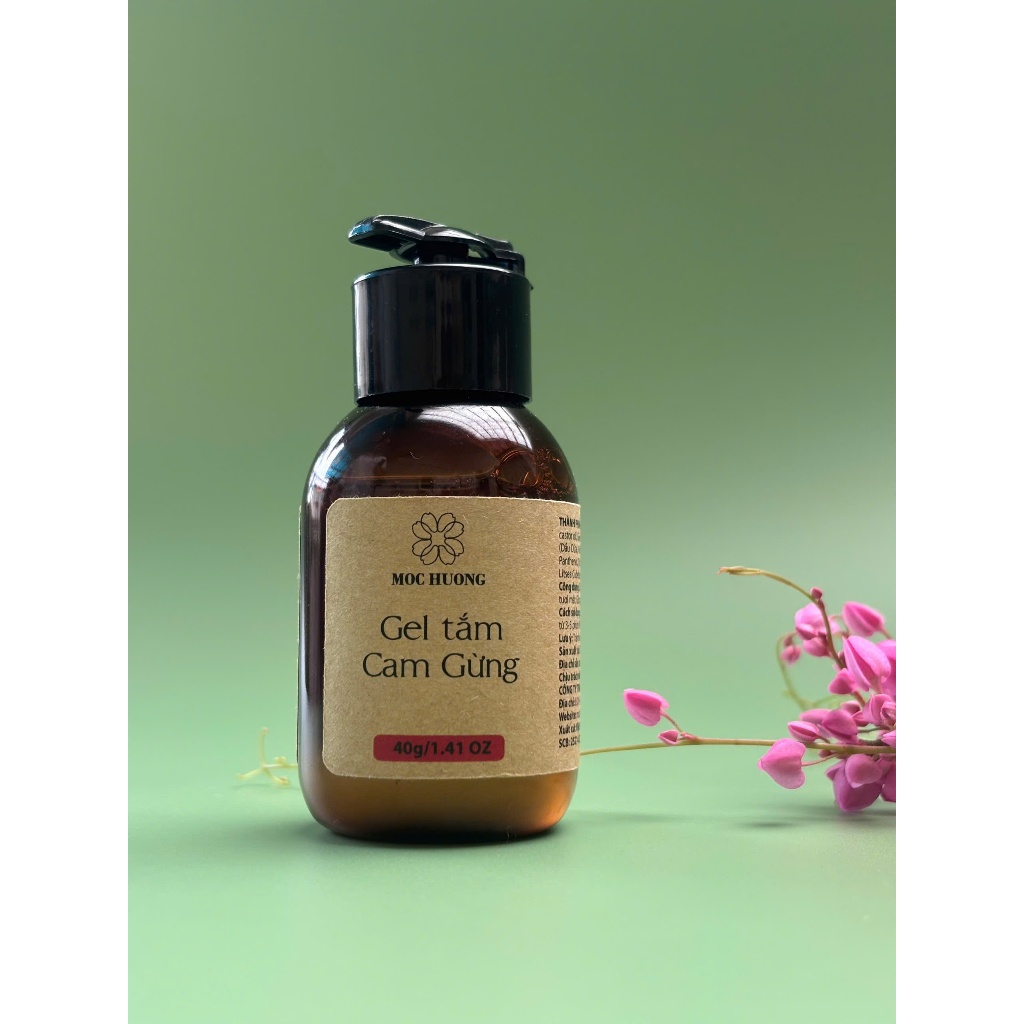 GEL TĂM CAM GỪNG