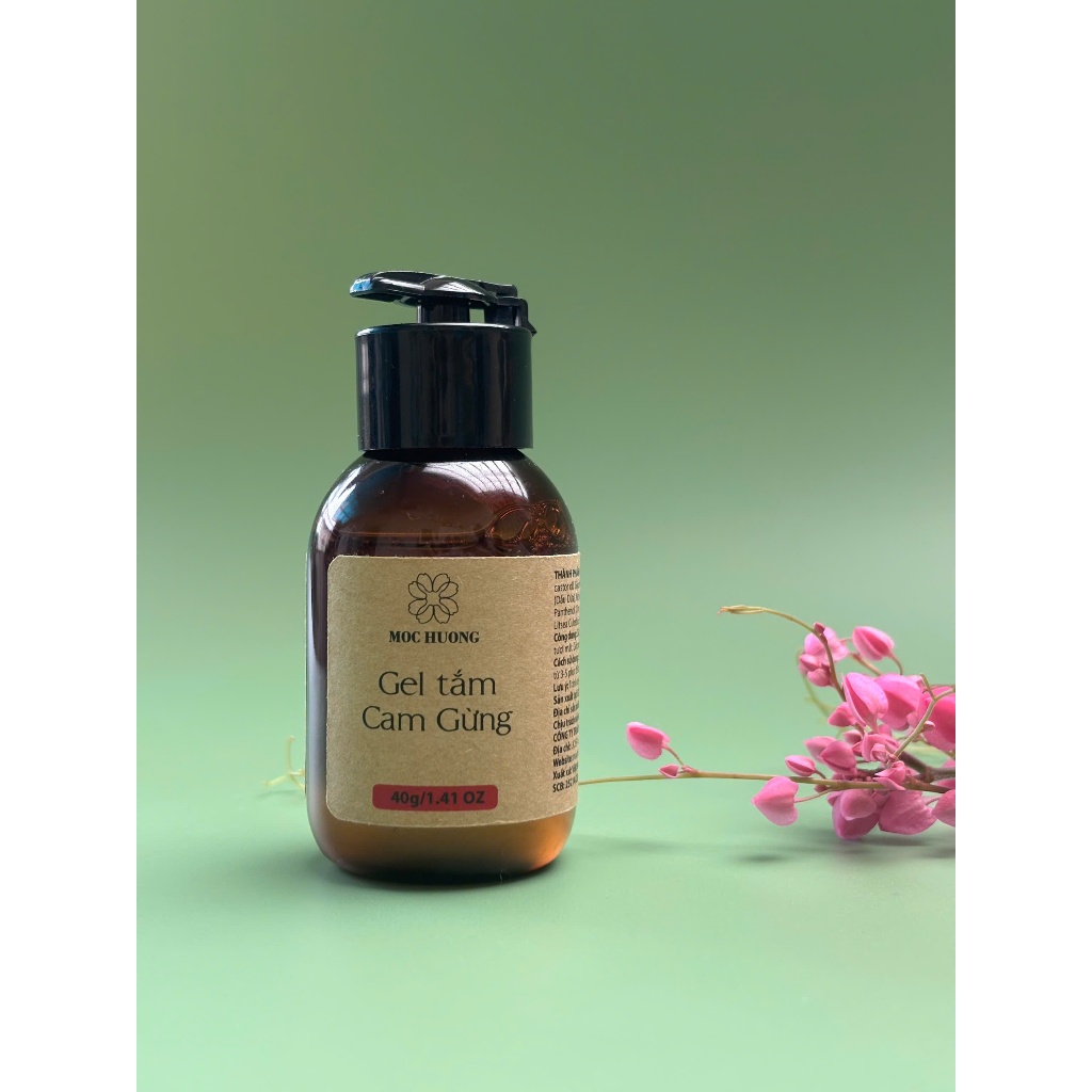 GEL TĂM CAM GỪNG