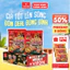 Thùng 18 gói Mì tôm chua cay Hoàng Đế/ Sườn heo nướng Bali VIFON Chất lượng xuất khẩu 100gr/gói