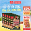 Thùng 18 gói Mì tôm chua cay Hoàng Đế/ Sườn heo nướng Bali VIFON Chất lượng xuất khẩu 100gr/gói