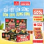 Thùng 18 gói Mì tôm chua cay Hoàng Đế/ Sườn heo nướng Bali VIFON Chất lượng xuất khẩu 100gr/gói