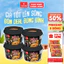 Set 4 Tô Nhất Vị Mì Trộn Gà Phô Mai Cay/ Trộn Carbonara 90gr Thơm Ngon, Đậm Đà