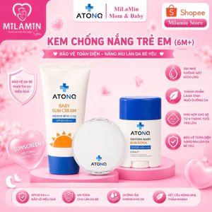 Kem chống nắng hàng ngày cho trẻ, dành cho da nhạy cảm, dưỡng ẩm dịu nhẹ, bảo vệ làn da bé khỏi tia UV- Atono2 Hàn Quốc