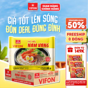Thùng 30 Gói Hủ Tiếu Nam Vang VIFON 65g / Gói