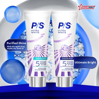 [MỚI] Kem đánh răng P/S Ultra White Trắng Bật 5 Tông 100g