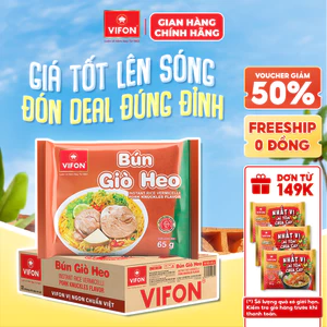 Thùng 30 gói Bún Giò Heo VIFON 65g / Gói