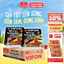 Thùng 18 khay Mì Tôm Mì Trộn Tương Đen VIFON 90g / Khay