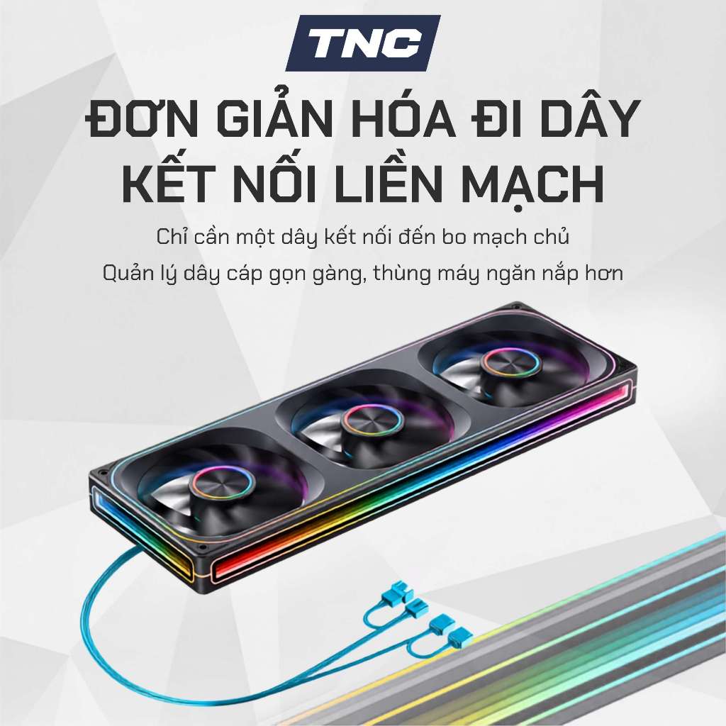 Quạt Tản Nhiệt JONSBO ZA-120 / 240 / 360 LED ARGB Xuôi | Ngược - Bảo Hành 36 Tháng - TNC STORE | BigBuy360 - bigbuy360.vn