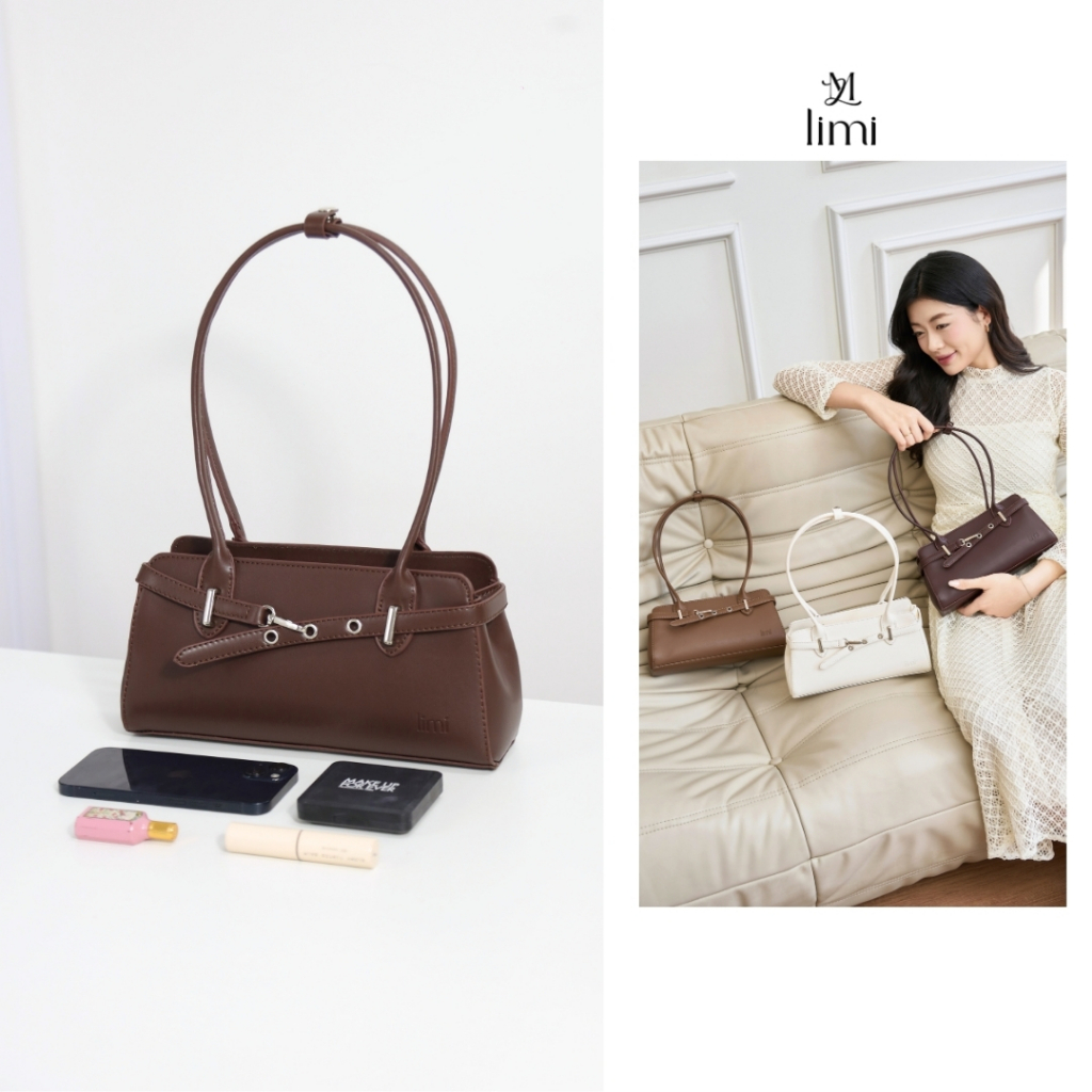 Túi xách nữ đeo vai LIMI (3 màu) tote da mini nhỏ xinh xách tay trẻ trung đi chơi ELIA | BigBuy360 - bigbuy360.vn