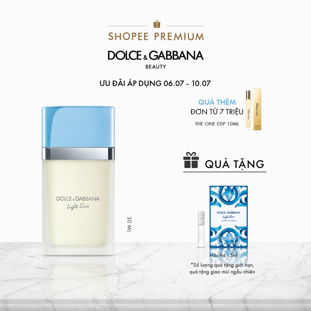 Nước Hoa Nữ Dolce&Gabbana Light Blue EDT 30ml