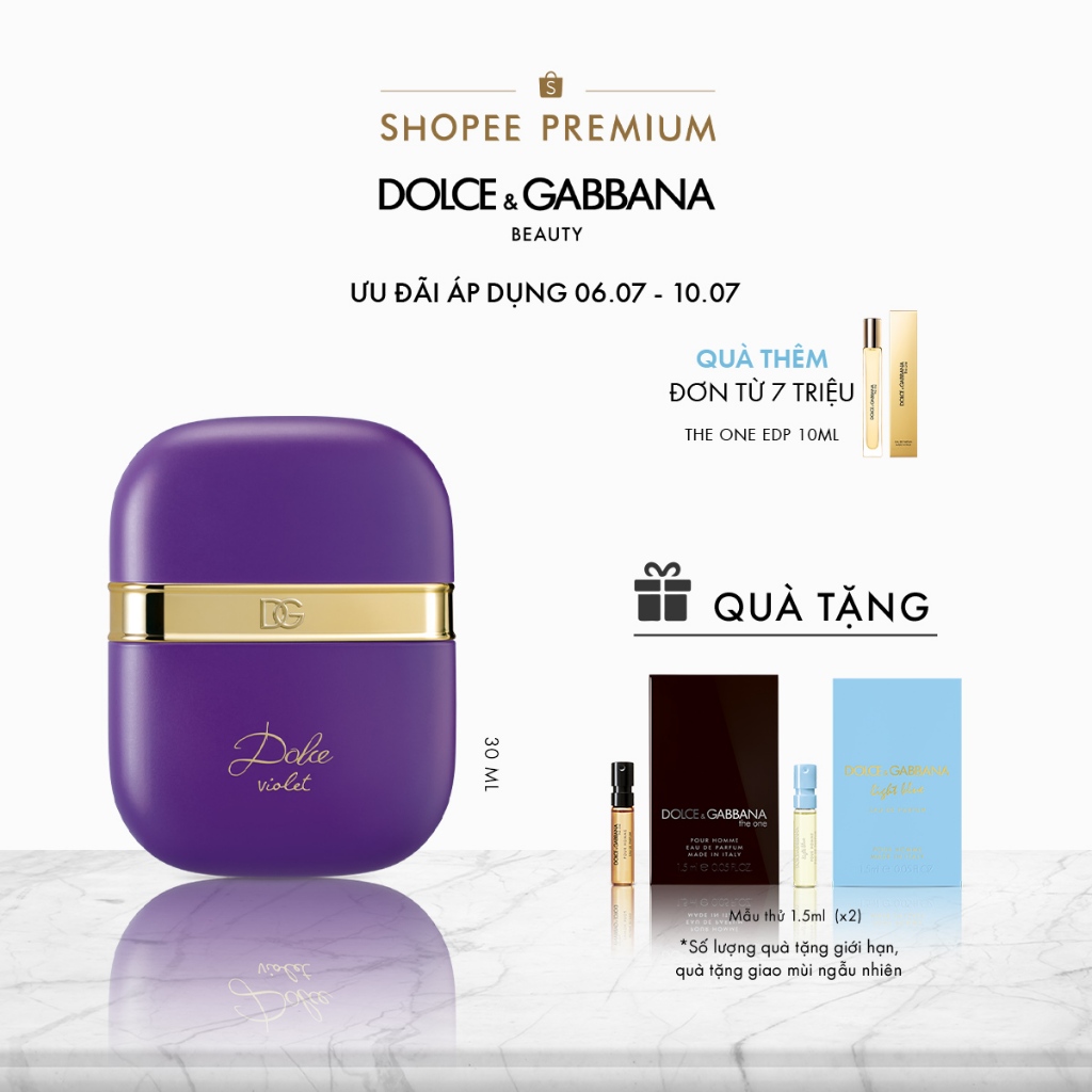 Nước hoa dạng gel Dolce&Gabbana Dolce Violet EDT Perfume Gel 30ml