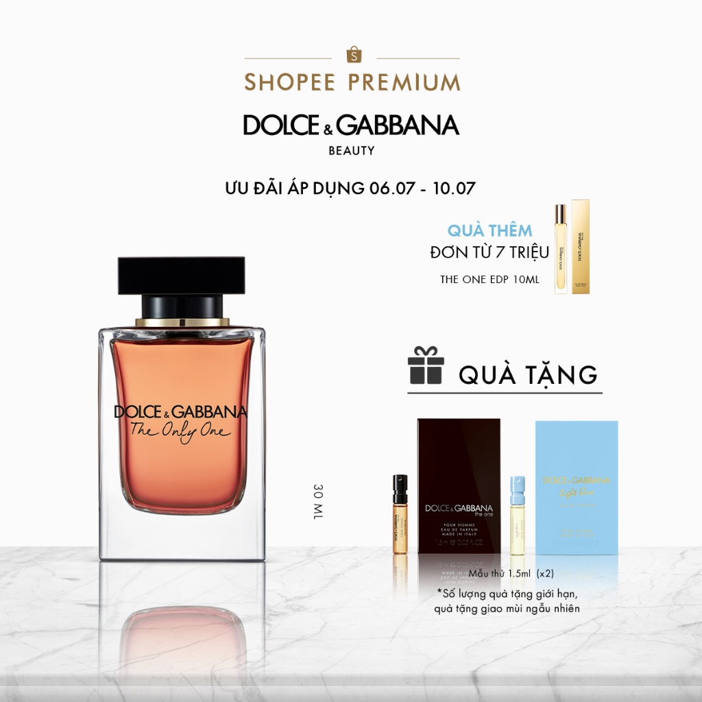 Nước hoa nữ Dolce&Gabbana The Only One EDP 30ml