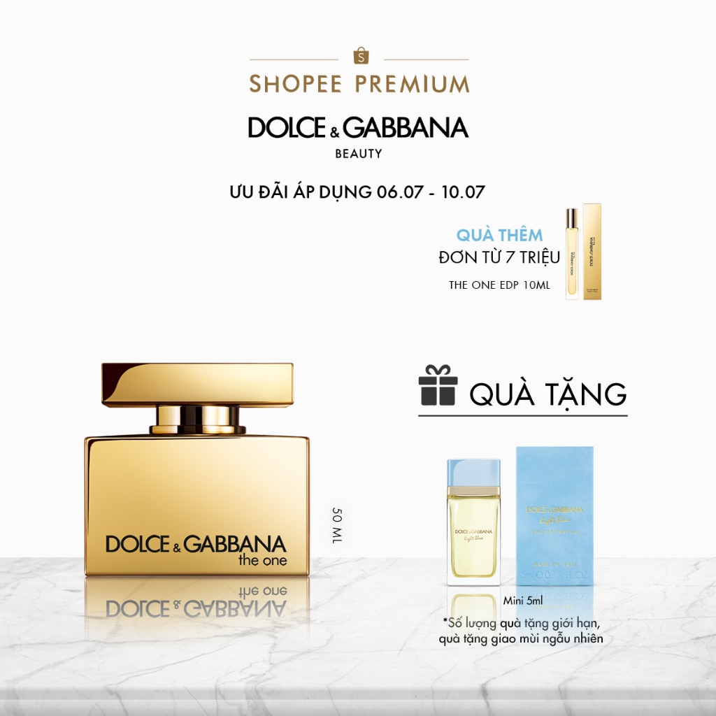 Nước Hoa Nữ Dolce&Gabbana The One Gold EDP Intense 50ml