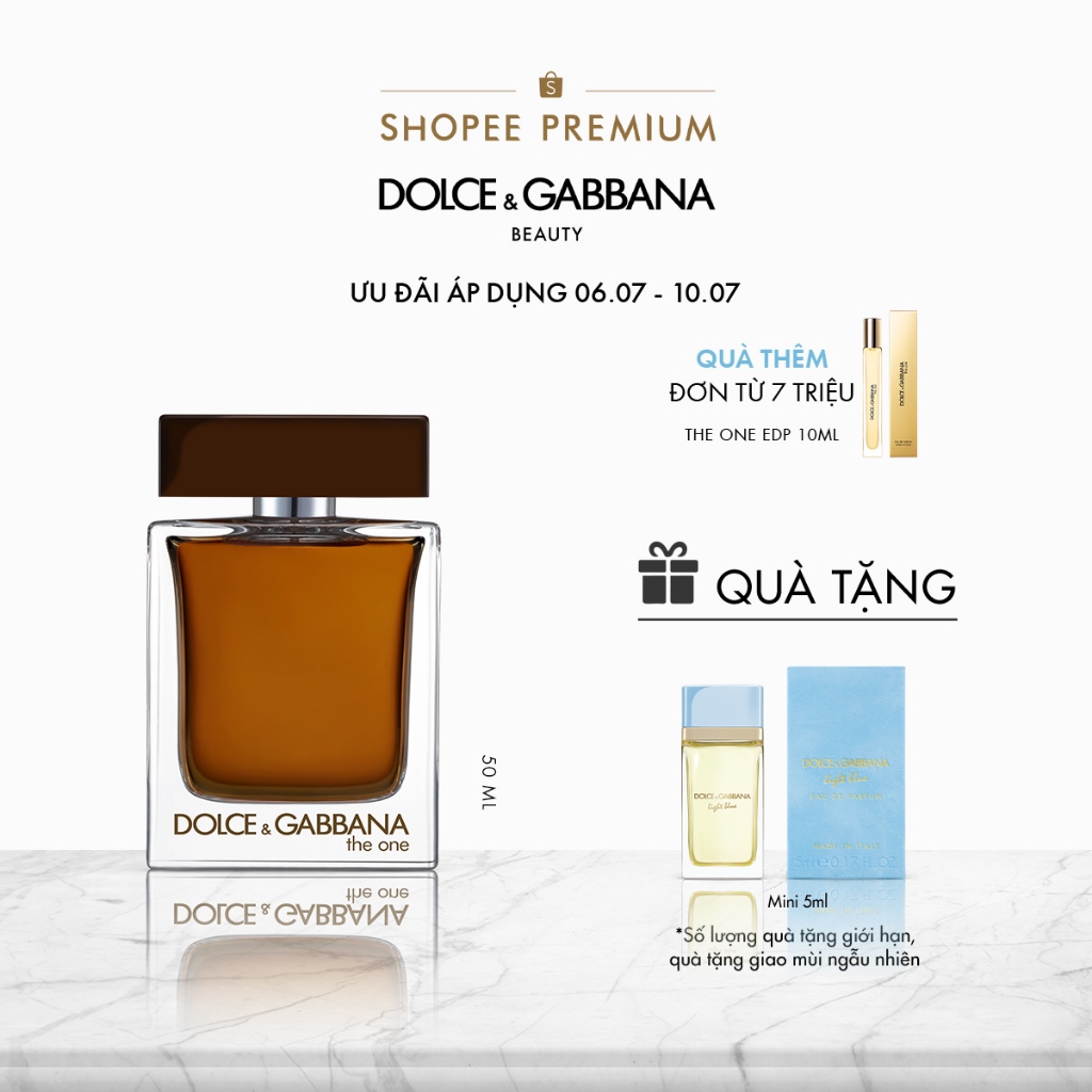 Nước hoa nam Dolce&Gabbana The One Pour Homme EDP 50ml