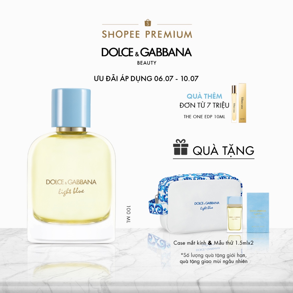 Nước hoa nam Dolce&Gabbana Light Blue Pour Homme EDP 100ml