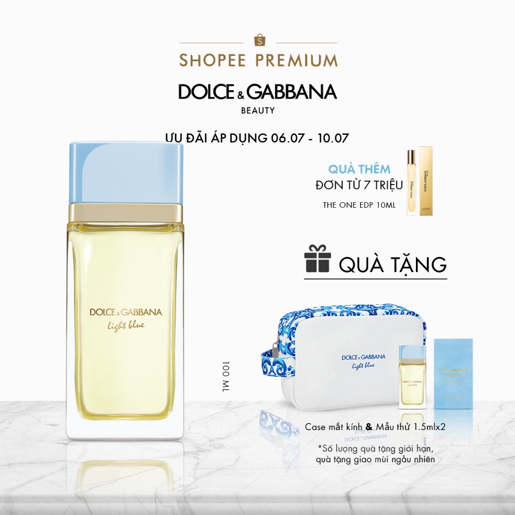 Nước hoa nữ Dolce&Gabbana Light Blue EDP 100ml