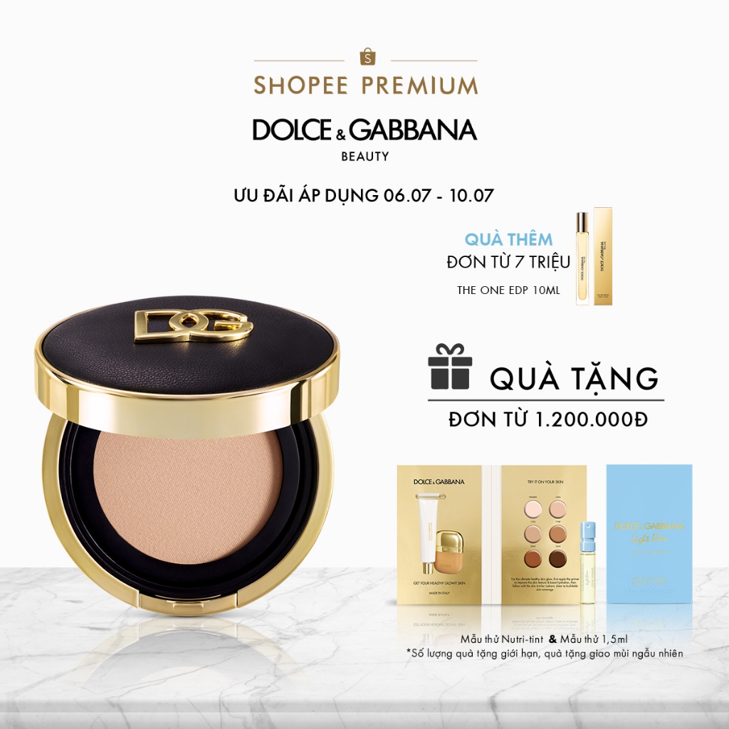Phấn Nước Trang Điểm Dolce&Gabbana Rose Glow Cushion SPF50 PA++++ 15ml