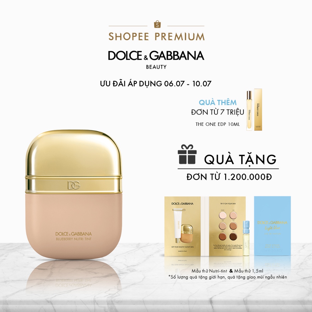 Kem Nền Trang Điểm Dolce&Gabbana Blueberry Nutri-Tint SPF20PA+++ 30ml