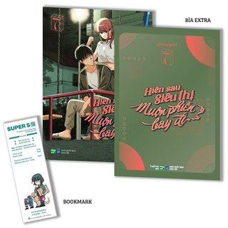 Truyện tranh Hiên sau siêu thị, muộn phiền bay đi tập 7 bản đặc biệt kèm quà🎁