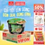 Thùng 12 Tô Hủ Tiếu Thịt Thật Hủ Tiếu Nam Vang/ Hủ Tiếu Sườn Heo VIFON 90gr/tô