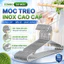 Combo 50 Móc Inox 304 Treo Quần Áo, Móc Inox dày 2mm, Chống Gỉ, Siêu Bền Lâu Dài