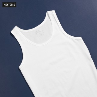 [ MÀU TRẮNG & SIZE, MẪU NGẪU NHIÊN] [HÀNG TẶNG] Áo ba lỗ/ Áo lót sát nách Mentoris thoáng mát và co giãn MC02