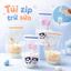 Set 30 Túi Trữ Sữa Mẹ 250ml Có Vòi Rót, Khóa Zip 2 Lớp Chống Rò Rỉ, Túi Bảo Quản Sữa Mẹ An Toàn
