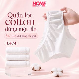 Combo 15 quần lót nữ cotton dùng 1 lần - SET 15 Quần lót giấy tiện lợi khi đi du lịch L474 - L594