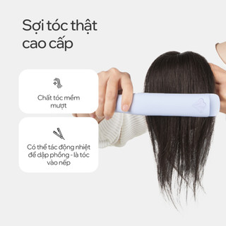 [SVIP] Bộ 2 Dải Tóc Kẹp Phồng CAPELLI Làm Phồng Chân Tóc Dệt Thủ Công Từ Tóc Thật