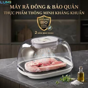 Máy rã đông thực phẩm KACHEEG KAYUSO cao cấp, máy rã đông chạy pin siêu tốc công nghệ ion an toàn cho thực phẩm
