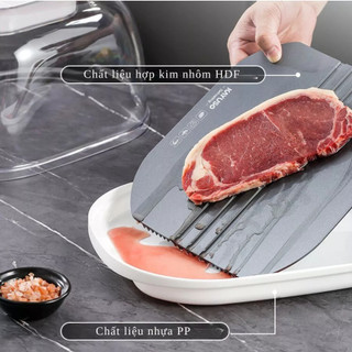 Máy rã đông thực phẩm KACHEEG KAYUSO cao cấp, máy rã đông chạy pin siêu tốc công nghệ ion an toàn cho thực phẩm