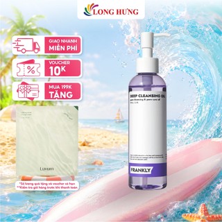 Dầu tẩy trang Frankly Deep Cleansing Oil giúp làm sạch mụn ẩn và mụn đầu đen (200ml)