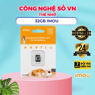 Thẻ Nhớ Micro SD 32GB, 64GB IMOU, Lưu Trữ Cho Camera - Speed 80MB/s - Hàng Chính Hãng - Bảo Hành IMOU