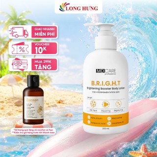 Sữa dưỡng thể trắng da MD CARE Brightening Booster Body Lotion (200ml)